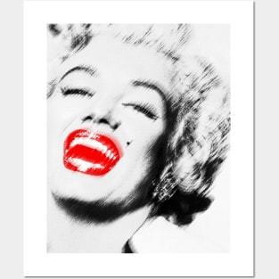 Marilyn Lips Posters and Art